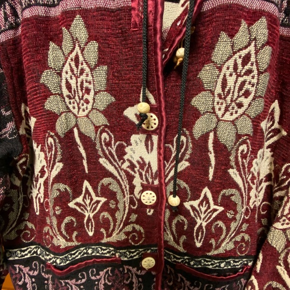 SOLD Boho Tapestry Flashback Jacket - Picture 7 of 8
